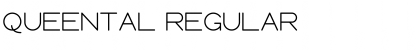 Download Queental Regular Font Title Preview