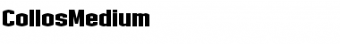 Download Collos Medium Font Title Preview