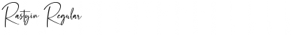 Download Rastyin Regular Font Title Preview