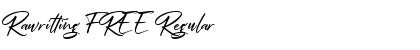 Download Rawrilting FREE Regular Font Title Preview