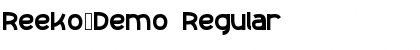 Download Reeko_Demo Regular Font