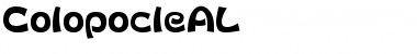Download ColopocleAL Regular Font Title Preview