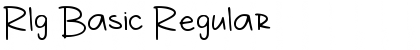Download Rlg Basic Regular Font