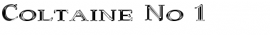 Download Coltaine No 1 Regular Font Title Preview