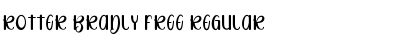 Download Rotter Bradly FREE Regular Font Title Preview