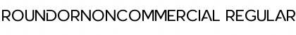 Download RoundorNonCommercial Regular Font