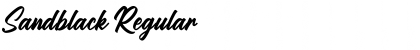 Download Sandblack Regular Font Title Preview