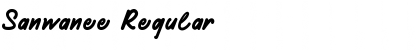 Download Sanwanee Regular Font Title Preview