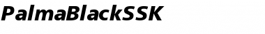 Download PalmaBlackSSK Regular Font Title Preview