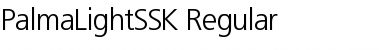 Download PalmaLightSSK Regular Font Title Preview