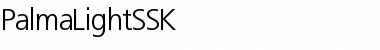 Download PalmaLightSSK Regular Font Title Preview