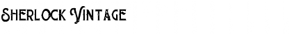 Download Sherlock Vintage Font Title Preview