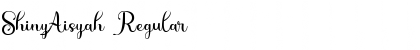 Download ShinyAisyah Regular Font Title Preview