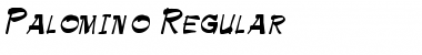 Download Palomino Regular Font Title Preview