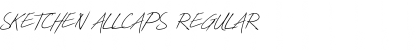 Download Sketchen Allcaps Regular Font