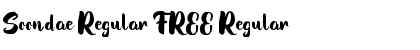 Download Soondae Regular FREE Regular Font