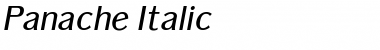 Download Panache Italic Font