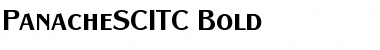 Download PanacheSCITC Bold Font