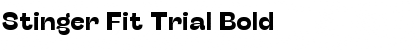 Download Stinger Fit Trial Bold Font