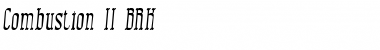 Download Combustion II BRK Normal Font Title Preview
