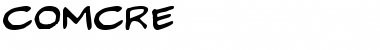 Download Comcre Regular Font Title Preview