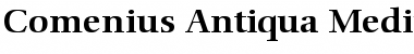 Download Comenius Antiqua Bold Font Title Preview