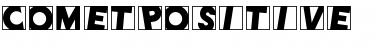 Download CometPositive Regular Font Title Preview