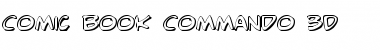 Download Comic Book Commando 3D 3D Font Title Preview