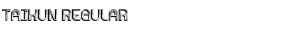 Download Taikun Regular Font Title Preview