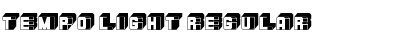 Download Tempo Light Regular Font Title Preview