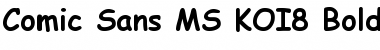 Download Comic Sans MS KOI8 Bold Font Title Preview