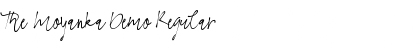 Download The Moyanka Demo Regular Font Title Preview