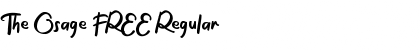 Download The Osage FREE Regular Font Title Preview