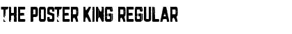 Download The Poster King Regular Font Title Preview