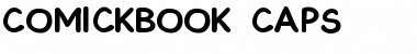 Download ComickBook Caps Regular Font Title Preview