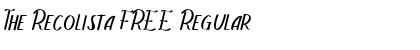 Download The Recolista FREE Regular Font