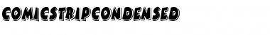 Download ComicStripCondensed Regular Font Title Preview