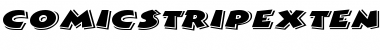 Download ComicStripExtended Regular Font Title Preview