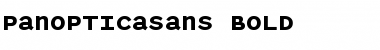 Download PanopticaSans Bold Font