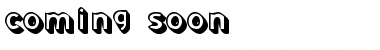 Download Coming Soon Regular Font Title Preview