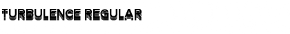 Download Turbulence Regular Font Title Preview