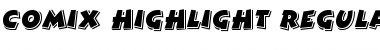 Download Comix Highlight Regular Font Title Preview