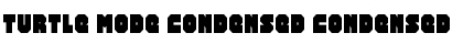 Download Turtle Mode Condensed Font