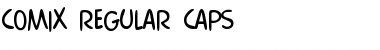 Download Comix Regular Caps Regular Font Title Preview