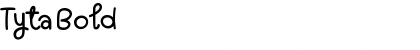 Download Tyta Bold Font Title Preview