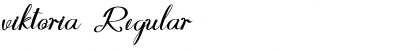 Download viktoria Regular Font Title Preview