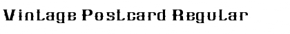 Download Vintage Postcard Regular Font Title Preview