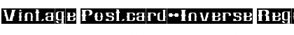 Download Vintage Postcard-Inverse Regular Font Title Preview