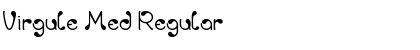 Download Virgule Med Regular Font Title Preview