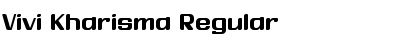 Download Vivi Kharisma Regular Font Title Preview